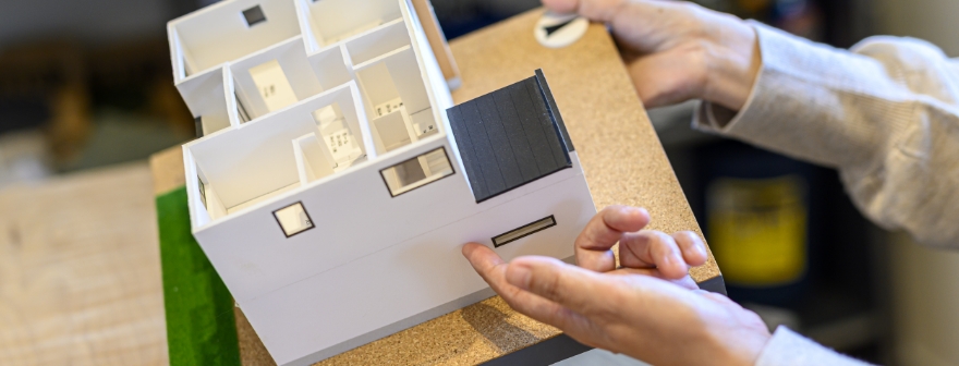 photo of model house