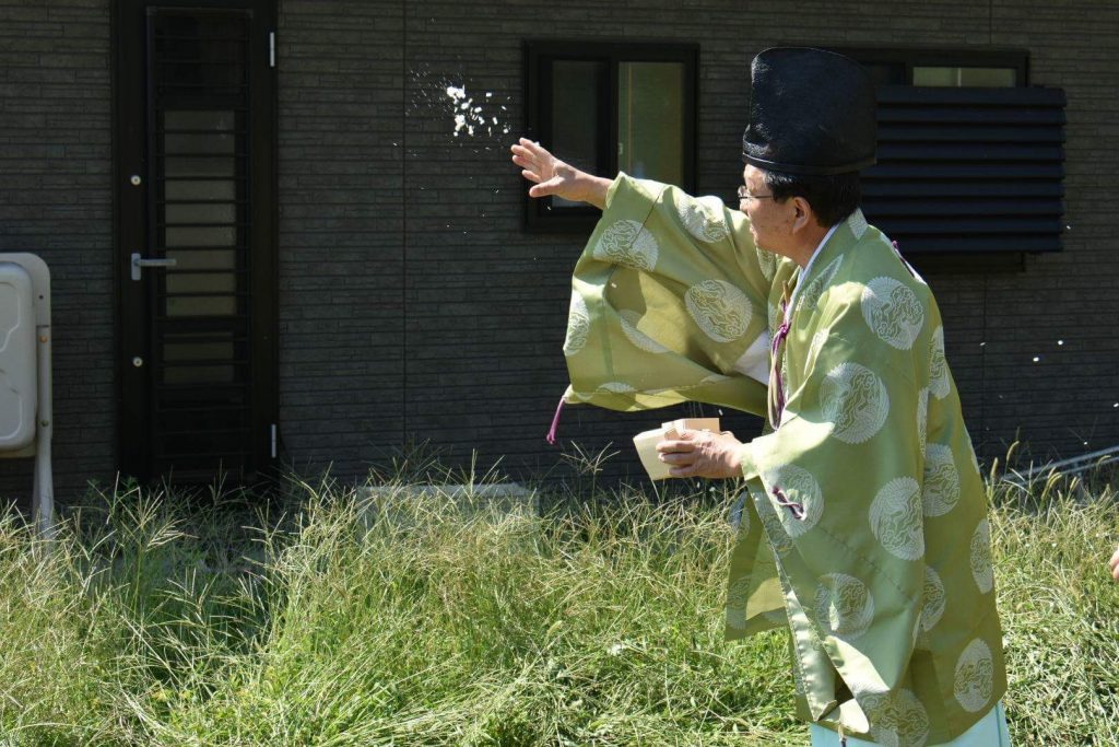 地鎮祭の写真