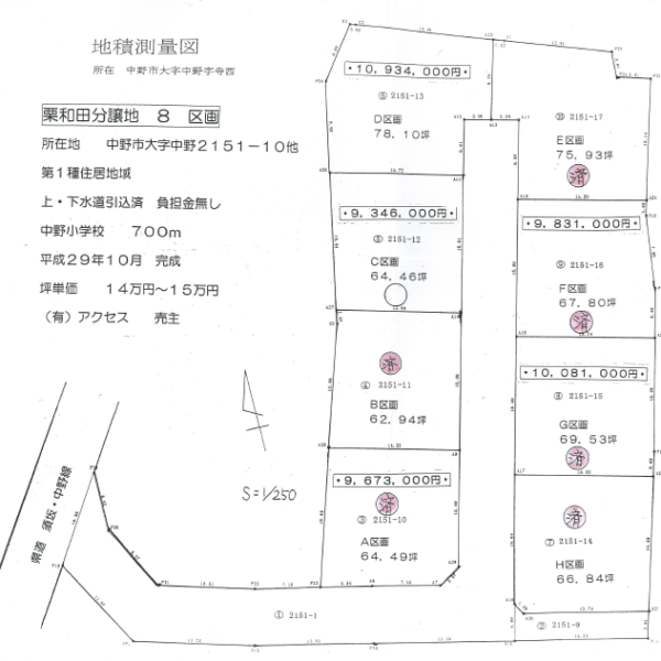 中野市売り土地のご紹介！　仲介手数料なし！