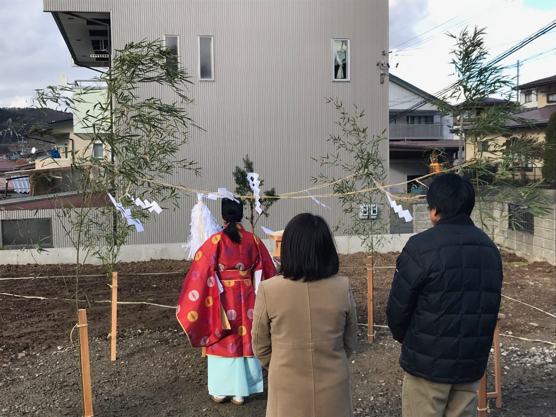 地鎮祭の写真