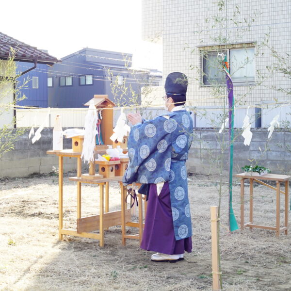 長野市K様邸　地鎮祭を行いました。