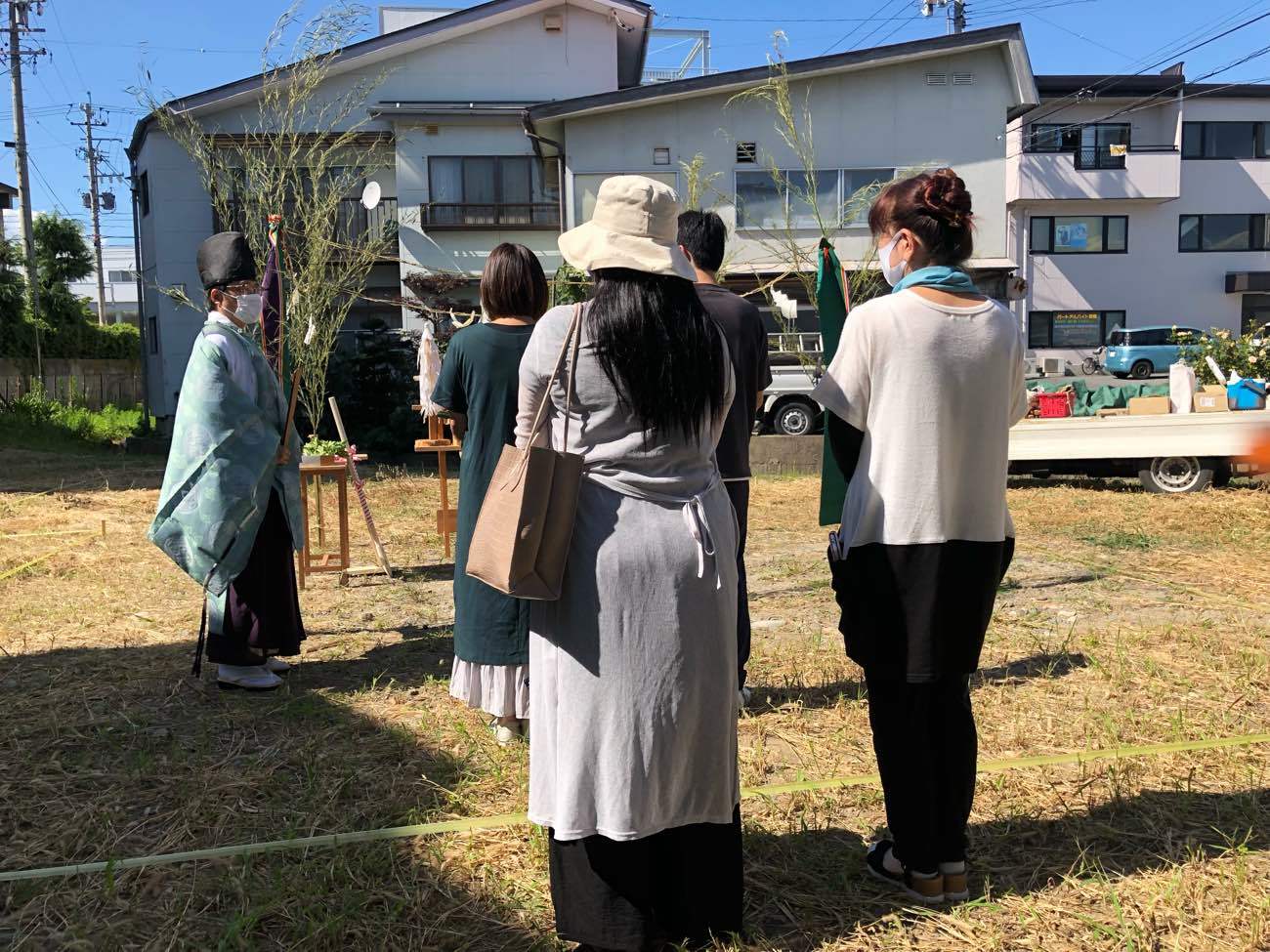 地鎮祭の写真