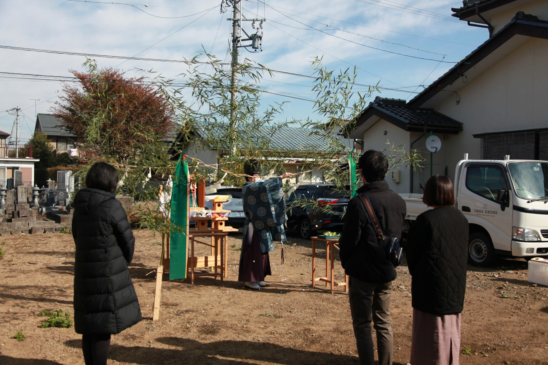 地鎮祭の写真