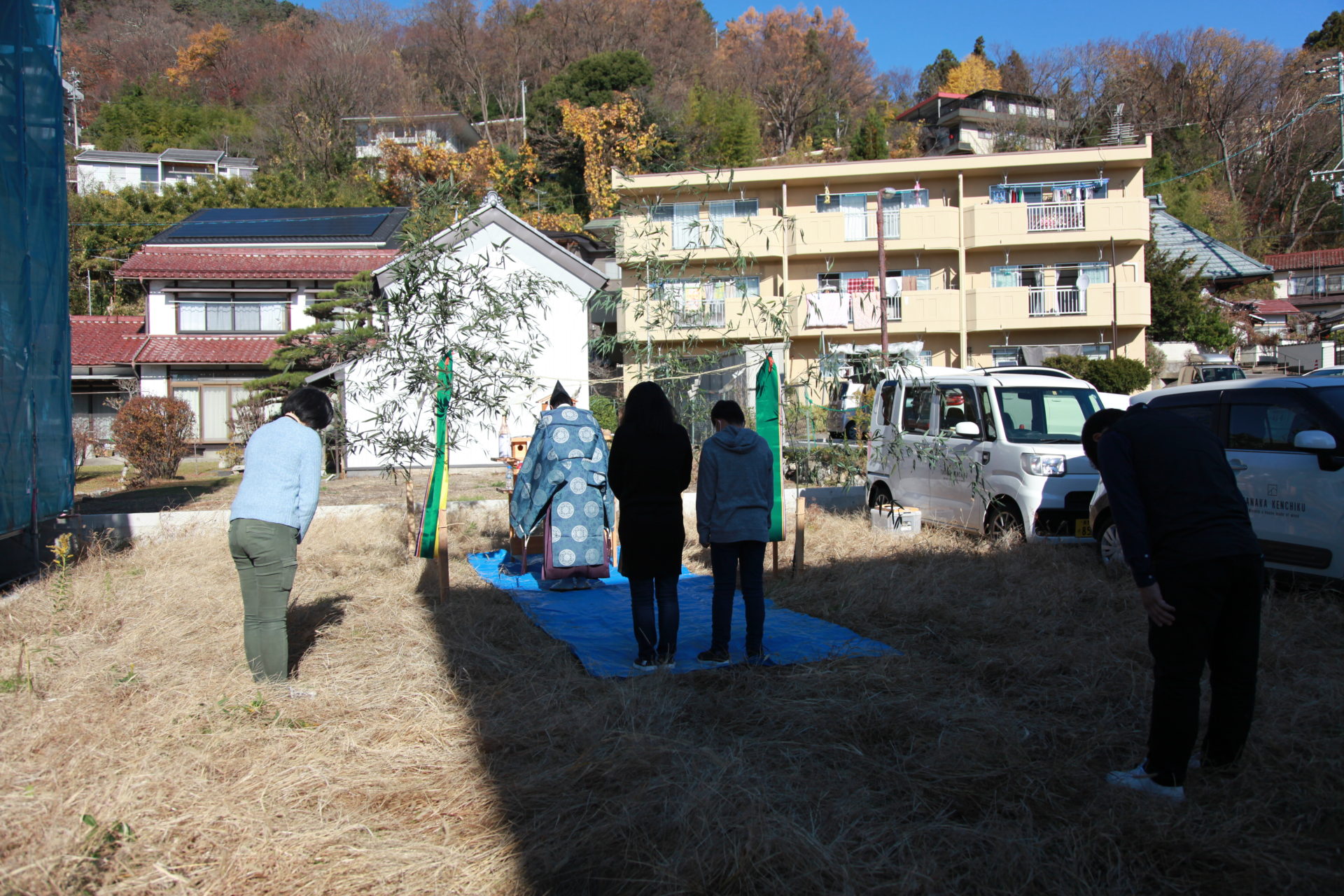 地鎮祭の写真