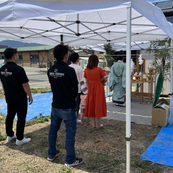 地鎮祭を行いました！