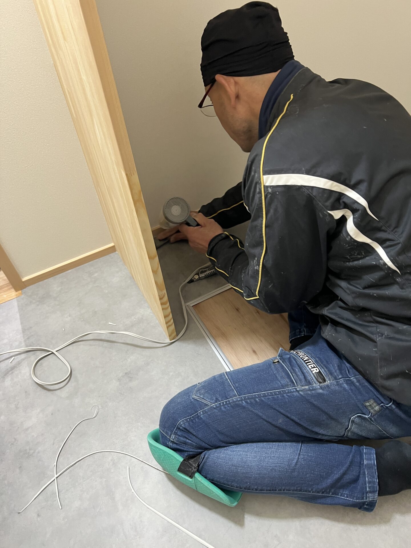 工事中の写真