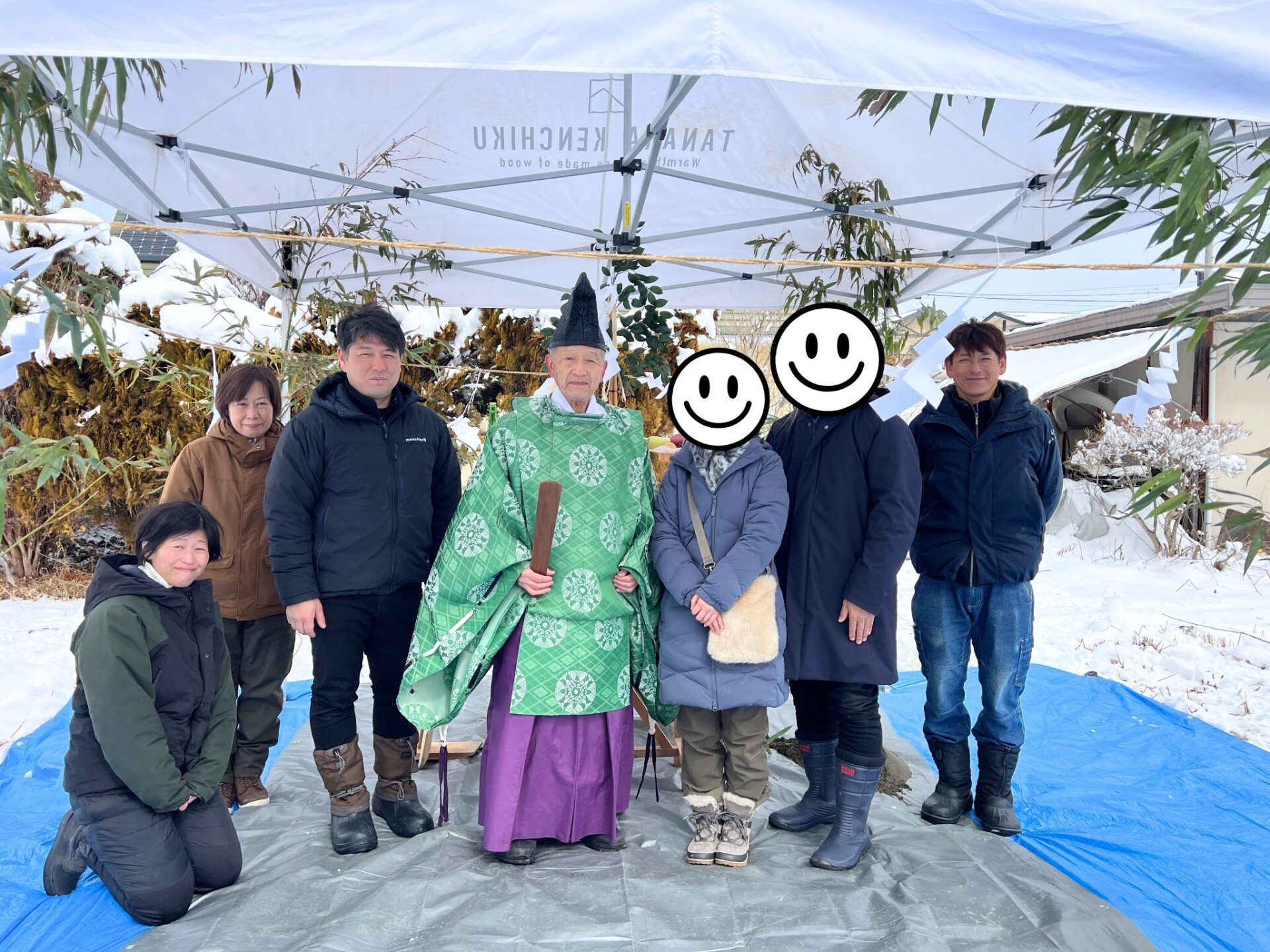 地鎮祭の写真