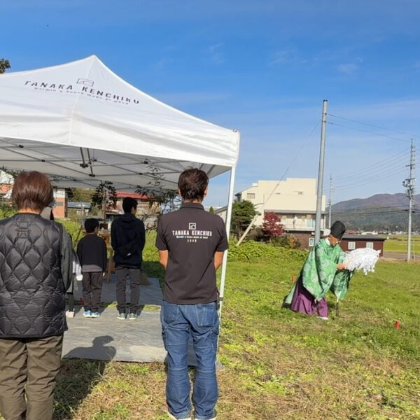 美しい景色に見守られた、F様邸 地鎮祭