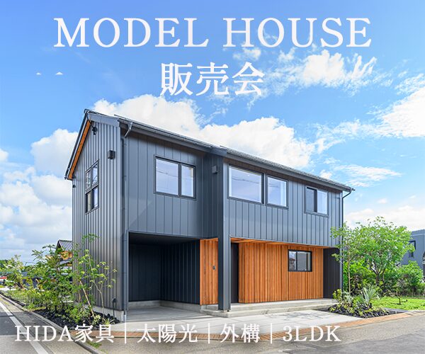 限定１棟！西和田モデルハウス販売会！HIDA家具付き