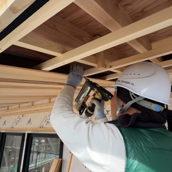 【長野市】インナーガレージ×眺望　繋がる空間設計の家