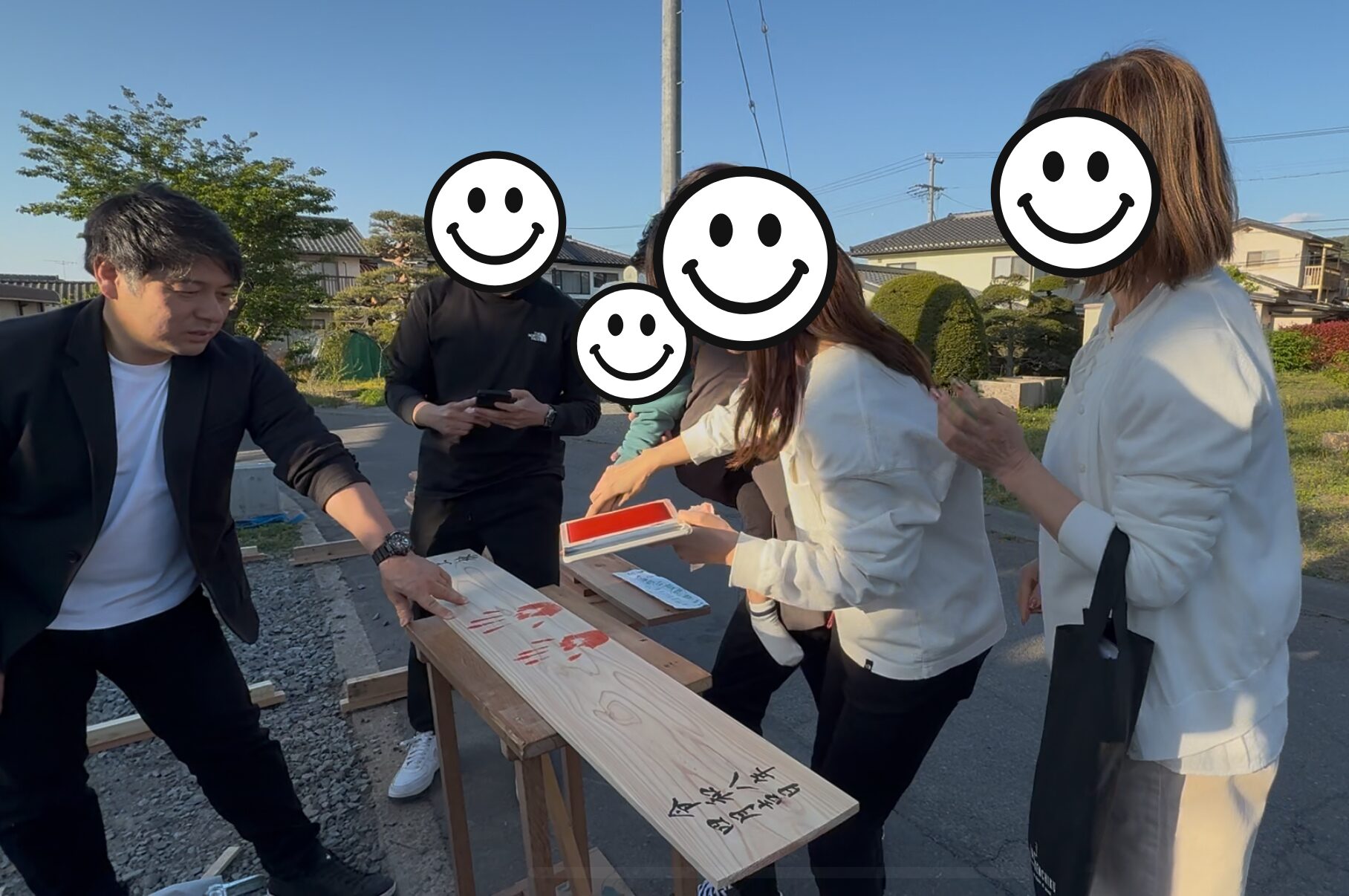 上棟式・手形式の写真