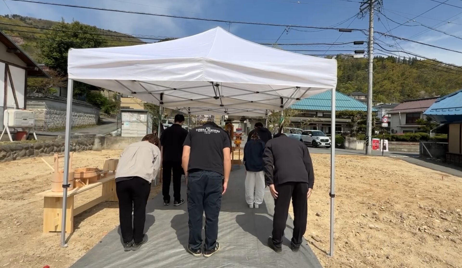 地鎮祭の写真